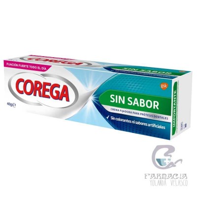 Corega Crema Extra Fuerte Sin Sabor Adhesivo Prótesis 40 gr