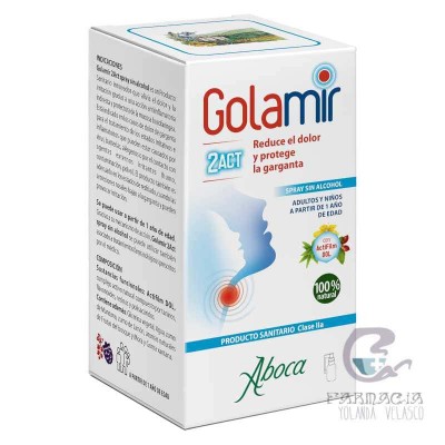 Golamir 2Act Spray sin Alcohol 30 ml Spray