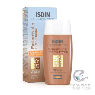 Fotoprotector Isdin SPF50 Fusion Water Color 50 ml Bronze