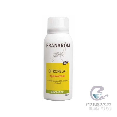 Pranarom Spray Corporal Citronella+ 75 ml
