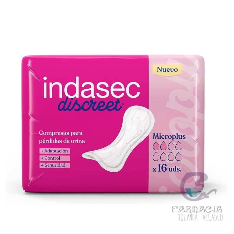 Indasec Discreet Micro Plus 16 Unidades