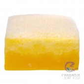 Tikis Esponja de Baño 3 en 1 Con Jabón sólido Cuadrada Lemon 100 gr