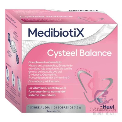 Medibiotix Cysteel Balance 28 Sobres Heel 3,5 gr