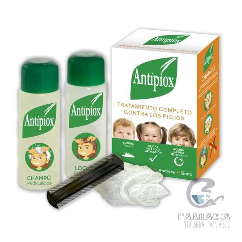 Antipiox Pack (Champú + Loción + Lendrera)