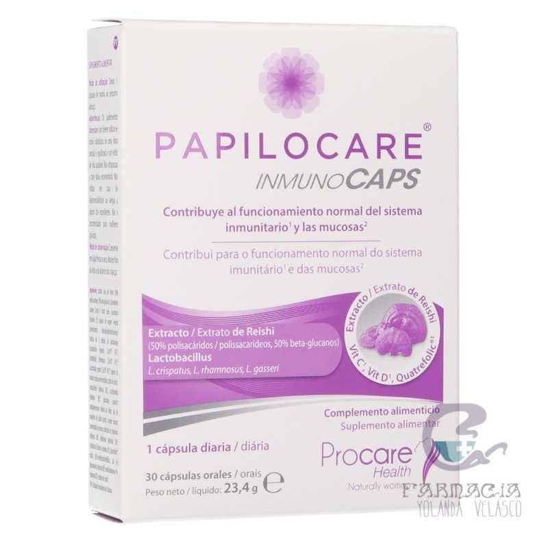 Papilocare Inmunocaps 30 Cápsulas