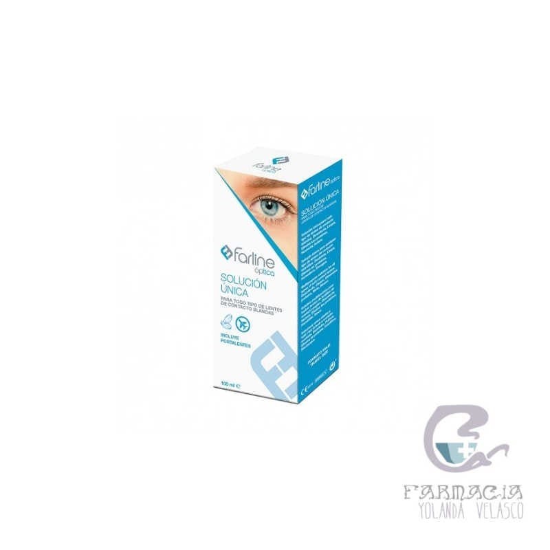 Farline Óptica Solución Única Lentes de Contacto 100 ml