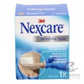 Esparadrapo Hipoalergico 3M Nexcare Piel Sensible 1 Unidad 5m x 5cm
