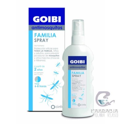 Goibi Antimosquitos Familia Repelente Spray 200 ml