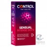 Control Sensual Intense Dots Preservativos 12 Unidades