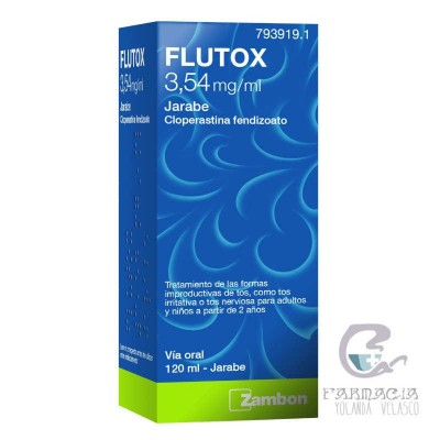 Flutox 3,54 mg/ml Jarabe 1 Frasco 120 ml
