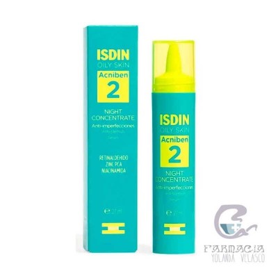 Isdin Teen Skin Acniben Night Concentrate Anti-Imperfecciones Serum 27 ml
