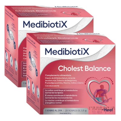 Heel Medibiotix Cholest Balance 2x28 Sobres Duplo
