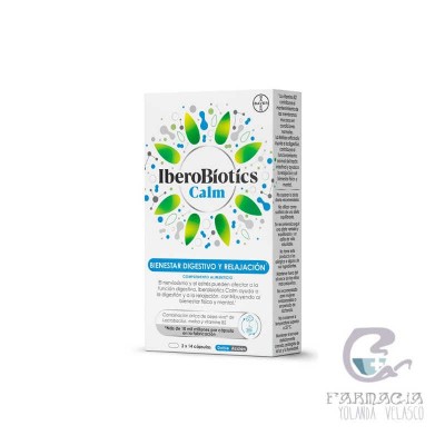 Iberobiotics Calm 14 Cápsulas Verdes + 14 Cápsulas Blancas