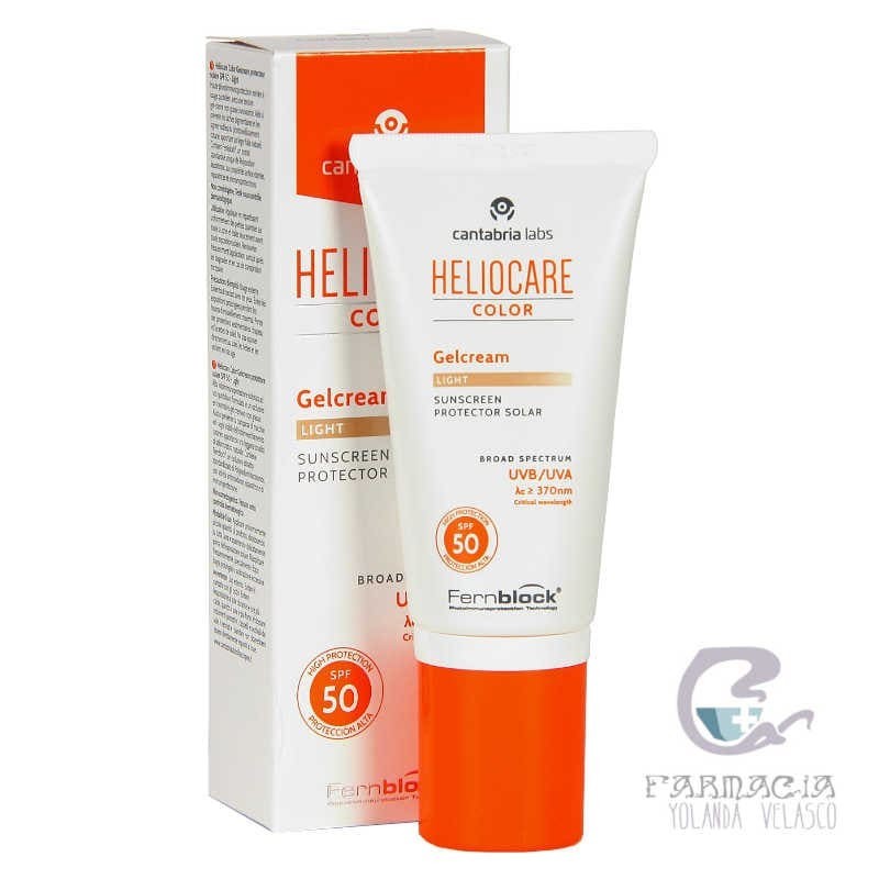 Heliocare Color Gelcream SPF 50 Protector Solar 50 ml Light