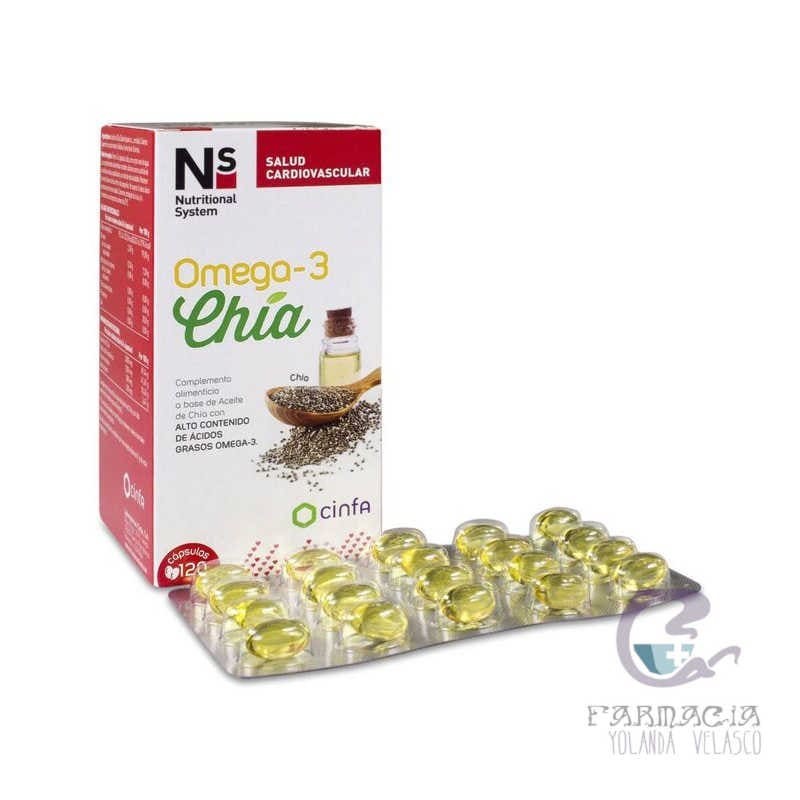 NS Cardioprotect Omega 3 120 Cápsulas