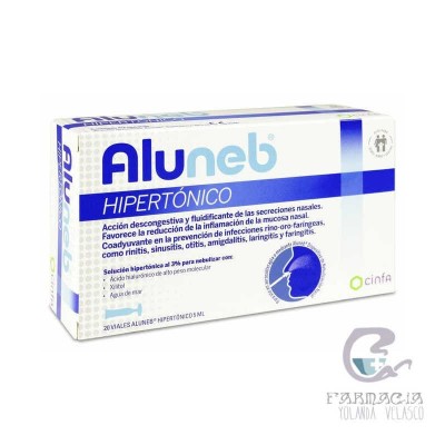 Aluneb Hipertónico 20 Viales 5 ml