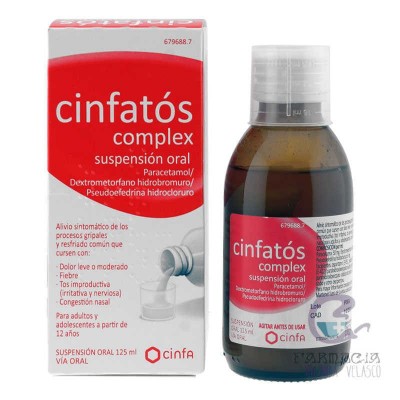 Cinfatos Complex Suspensión Oral 1 Frasco 125 ml