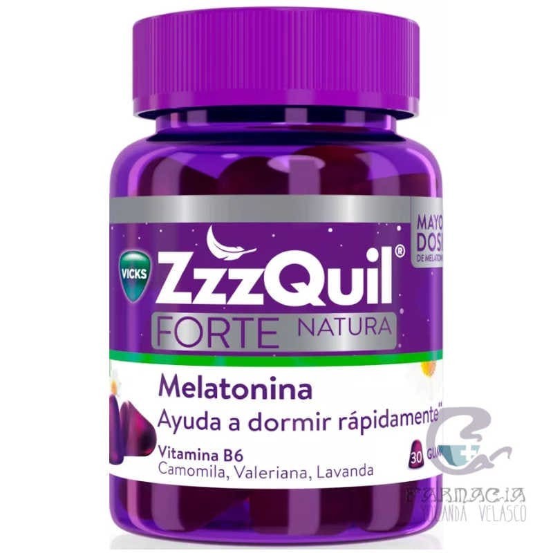 ZzzQuil Natura Forte 30 Gummies Sabor Frutos del Bosque