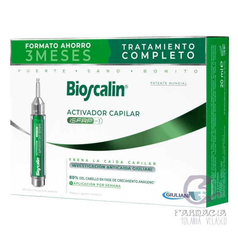 Bioscalin Nova Genina Aplicador Capilar 2x10 ml