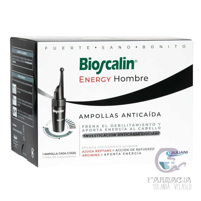 Bioscalin Energy Men 10 Ampollas