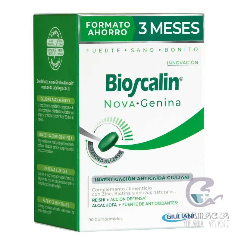 Bioscalin Nova Genina 90 Comprimidos