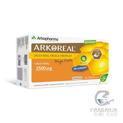Arko Jalea Real 2500 mg Sin Azucar Megaforte