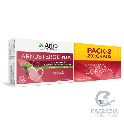 Arkosterol Plus 2 Envases 30 Cápsulas