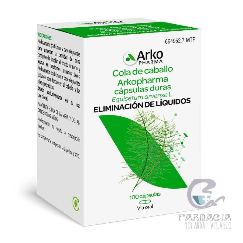 Arkocapsulas Cola de Caballo 100 Cápsulas