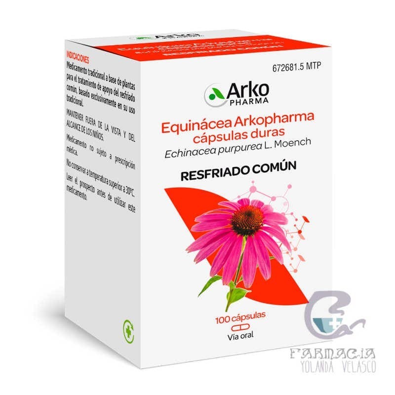 Equinacea Arkopharma 250 mg 100 Cápsulas