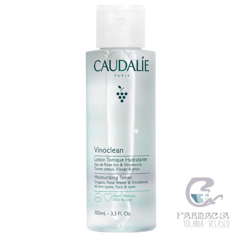 Caudalie Vinoclean Loción Tónica Hidratante 100 ml
