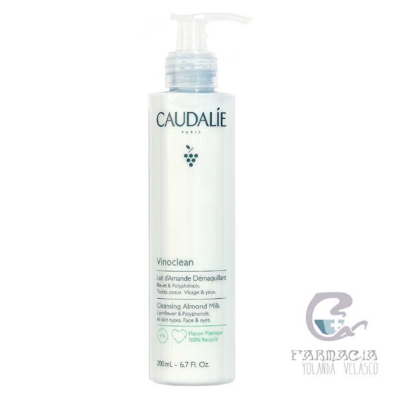 Caudalie Vinoclean Leche de Almendras Desmaquillante 200 ml