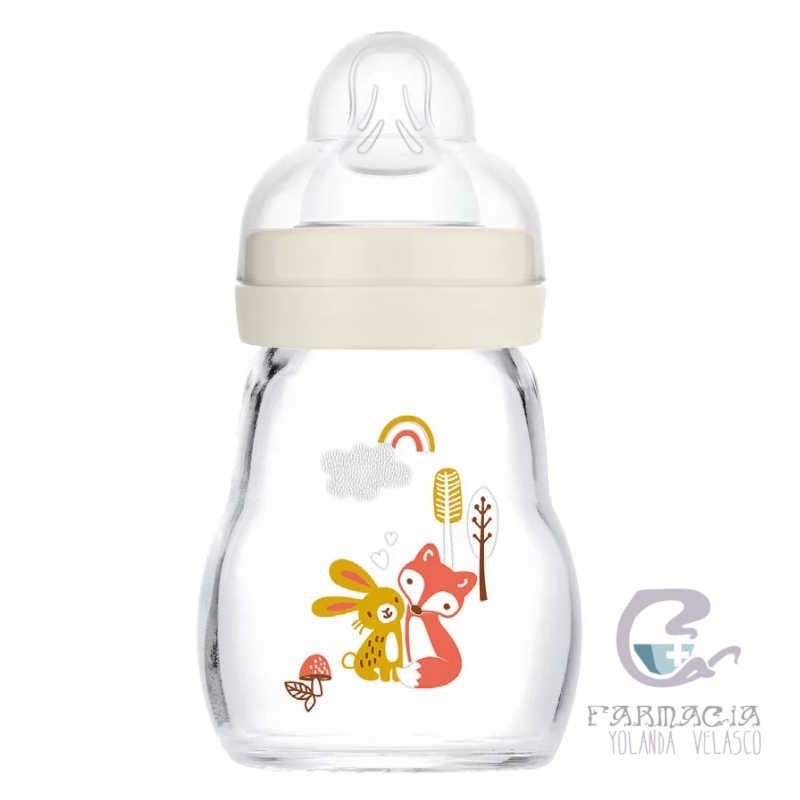 Mam Baby Biberón Cristal Feel Good +0 Meses 170 ml Neutro