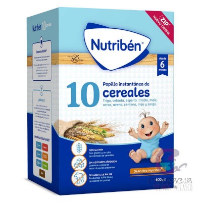 Nutriben Papilla 10 Cereales