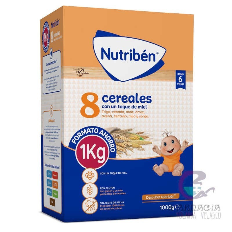 Nutriben 8 Cereales y Miel 1000 gr