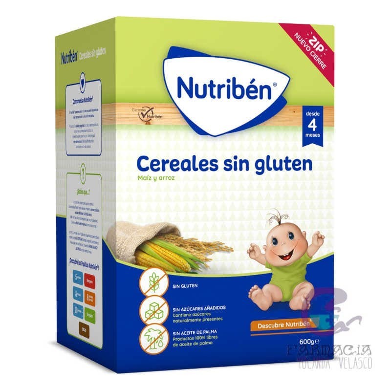 Nutriben Cereales sin Gluten Papilla 600 gr