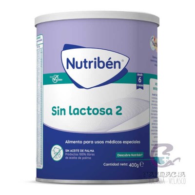 Nutriben Sin Lactosa 2 400 gr 1 Bote Neutro