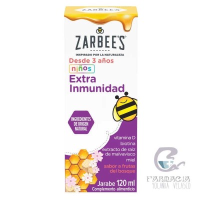 Zarbee´s Niños Inmunidad Jarabe 1 Envase 120 ml