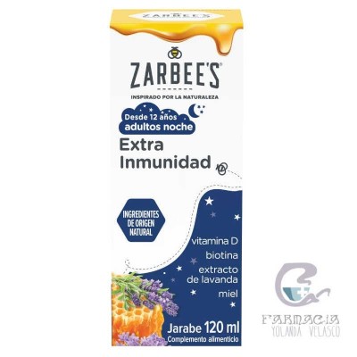 Zarbee´s Adultos Noche Inmunidad Jarabe 1 Envase 120 ml