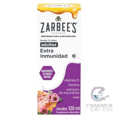 Zarbee´s Adultos Inmunidad Jarabe 1 Envase 120 ml