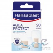 Hansaplast Aqua Protect Apósito Adhesivo Surtido 20 Apósitos