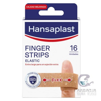 Hansaplast Tiras Adhesivas para Dedos Apósito Adhesivo 16 Unidades