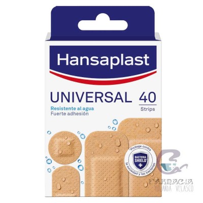 Hansaplast Elastic Apósito Adhesivo 40 Unidades Surtido