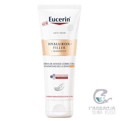 Eucerin Hyaluron Filler + Elasticity Crema de Manos 1 Tubo 75 ml