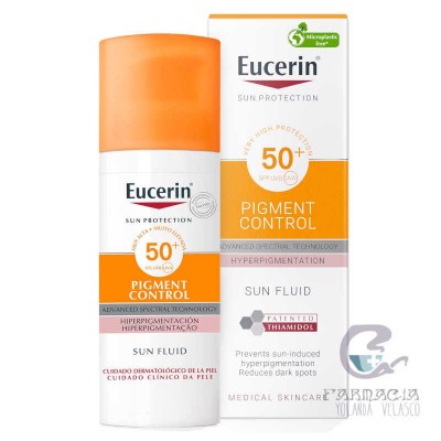 Eucerin Sun Protection 50+ Fluid Pigment Control 50 ml