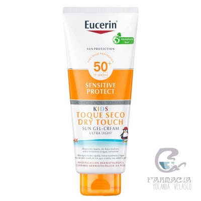 Eucerin Sun Protection Kids Toque Seco Gel Cream SPF50+ 400 ml