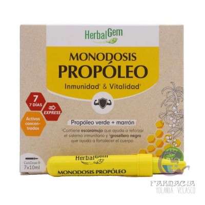 Pranarom Propoleo Monodosis Bio 7x10 ml
