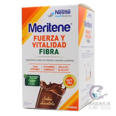 Meritene Fibra 35 g 14 Sobres Chocolate