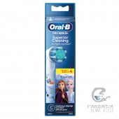 Oral-B Recambio Cepillo Dental Eléctrico Frozen II 4 Unidades