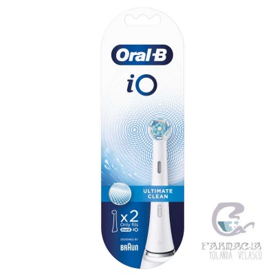 Oral-B IO Ultimate Clean Cabezales Recambio 2 Unidades