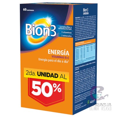 Bion3 Energía Pack 2x30 Comprimidos